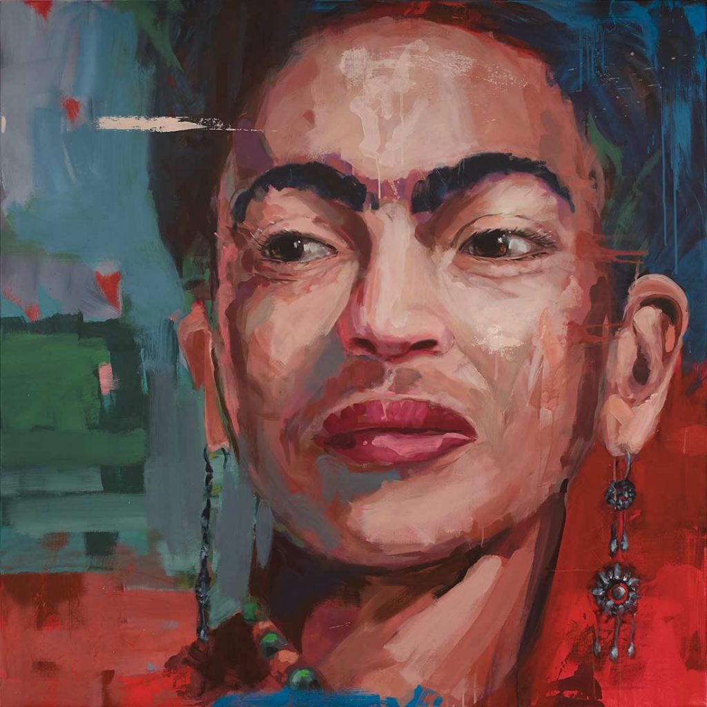 Porträt der Künstlerin Frida Kahlo
